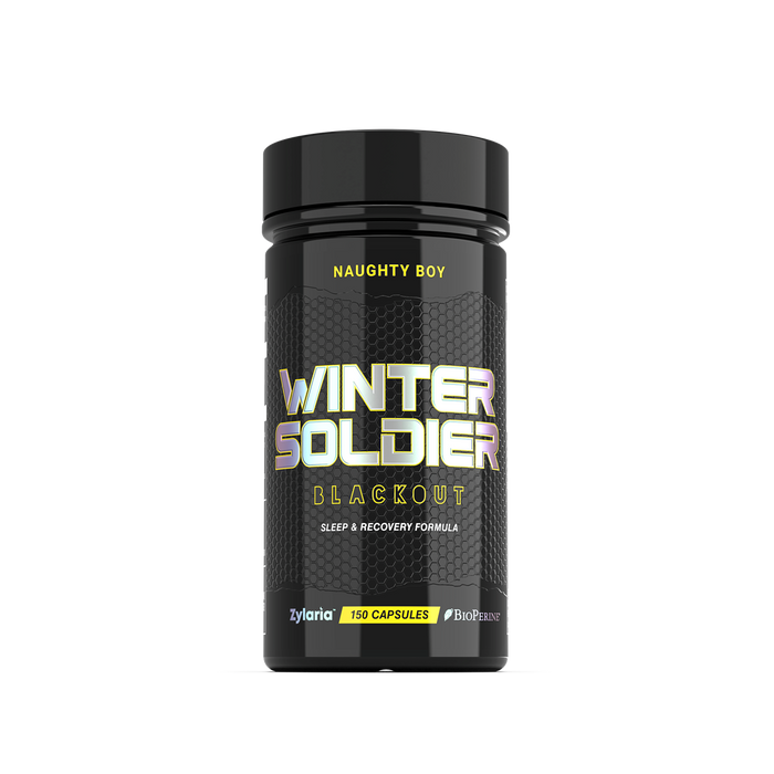 Naughty Boy Winter Soldier Blackout 150 Caps - Sports Nutrition at MySupplementShop by Naughty Boy