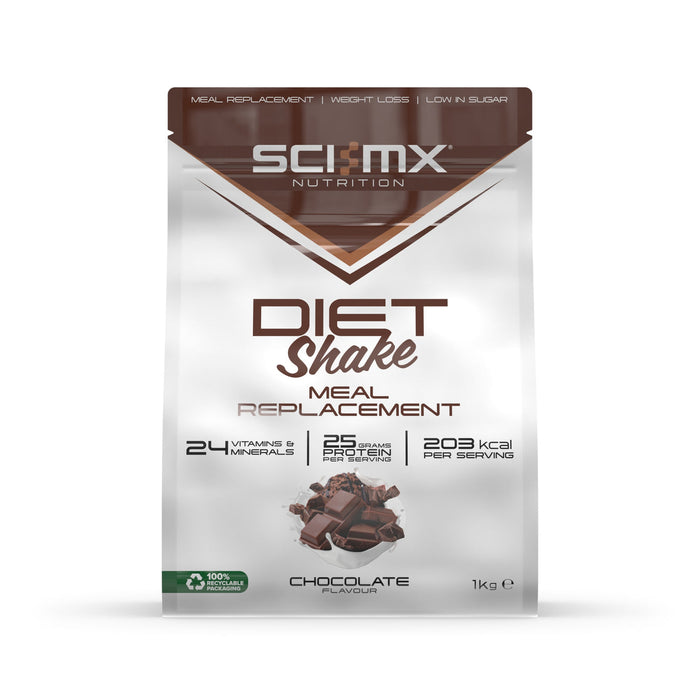 Sci-MX Diet Meal Replacement 1kg Chocolate - Supplements at MySupplementShop by Sci-MX