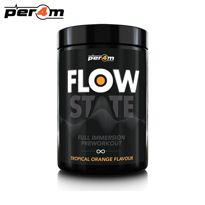 Per4m Flowstate Pre Workout 300g - Tropical Orange - Pre Workout at MySupplementShop by PER4M Nutrition