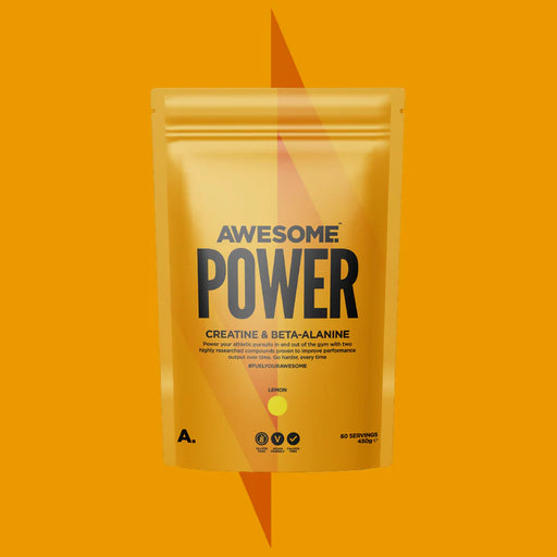 Awesome Supplements Power 450g | Creatine and Beta-Alanine - Creatine Supplement at MySupplementShop by Awesome Supplements