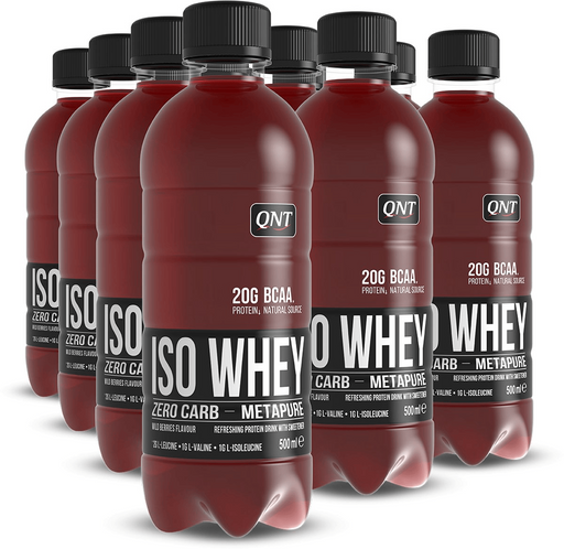 QNT Iso Whey 100% Metapure 12x500ml - Wild Berries - Sports Nutrition at MySupplementShop by QNT