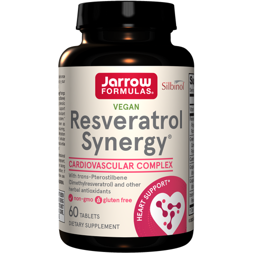 Jarrow Formulas Resveratrol Synergy, 200 mg – 60 Tabletten