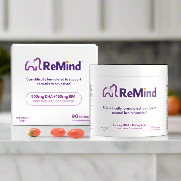 ReMind™ Brain Health Supplements 90 Softgels 30 Day Supply - Energy & Mind at MySupplementShop by Remind