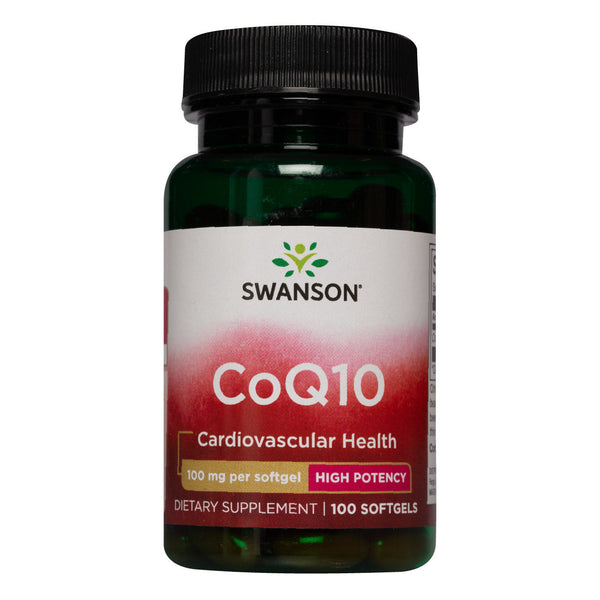 Swanson CoQ10 120mg 100 Capsules - Supplements at MySupplementShop by Swanson