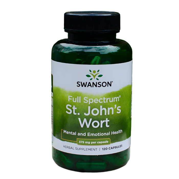 Swanson Johanniskraut, 375 mg – 120 Kapseln