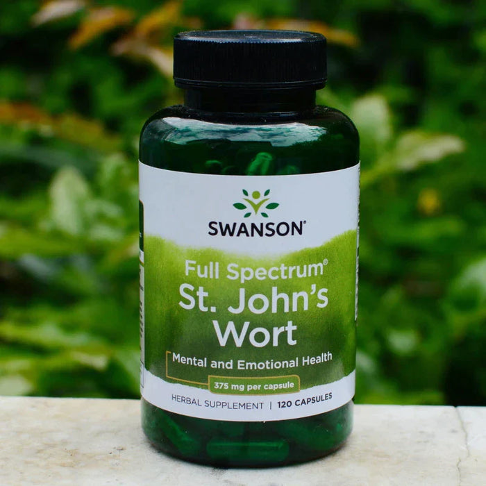 Swanson Johanniskraut, 375 mg – 120 Kapseln
