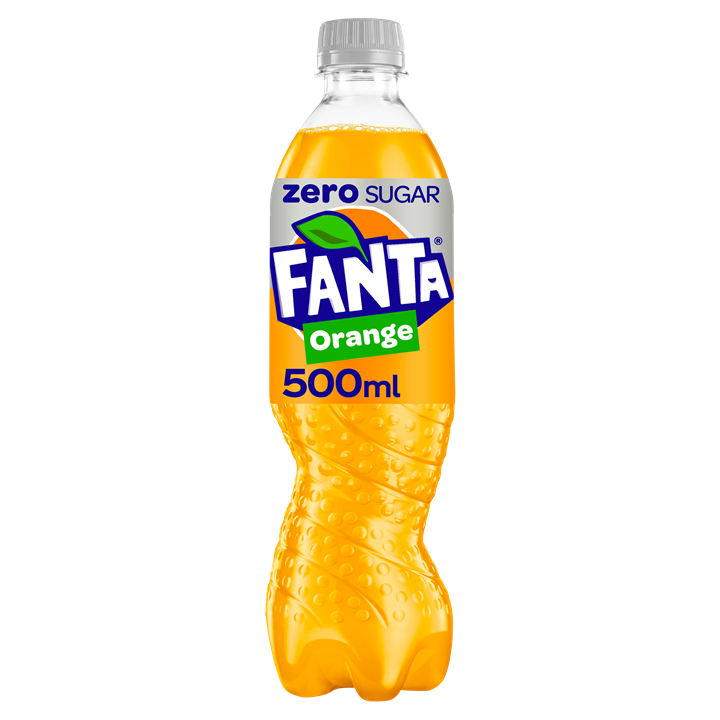 Fanta Zero 12x500ml Orange | Premium Food Cupboard at MySupplementShop.co.uk