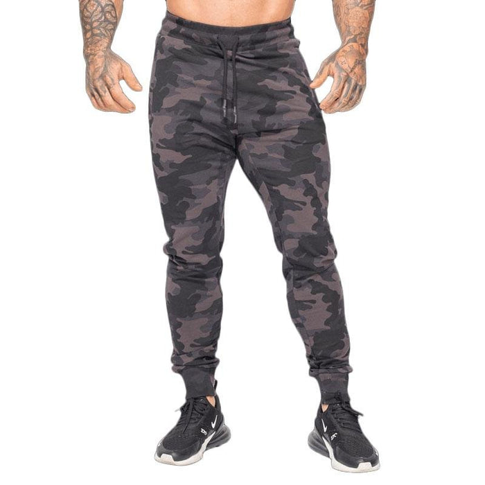 Better Bodies Tapered Joggers V2W Dark Camo - Small - Tapered Joggers at MySupplementShop by Better Bodies