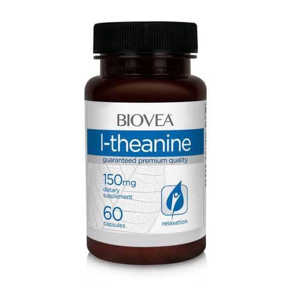 Biovea L-Theanine 150mg 60 Vegetarian Capsules
