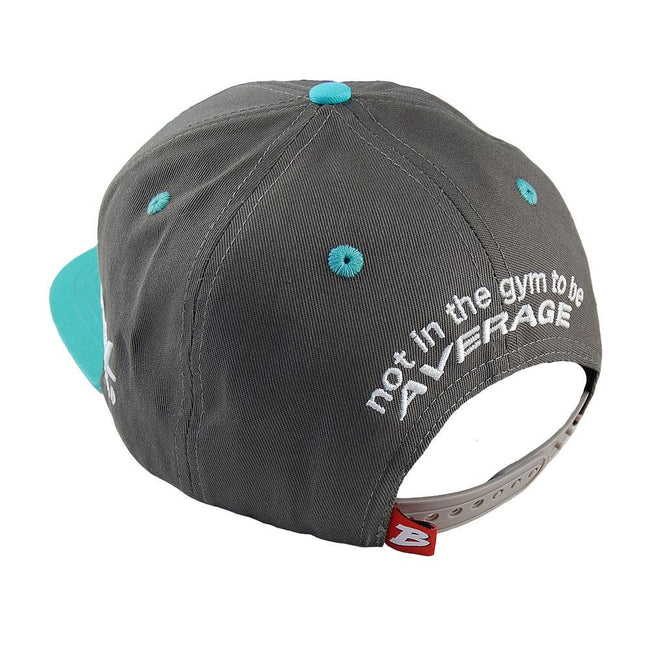 Brachial Snapback Cap Protect - Dark Grey/Aqua
