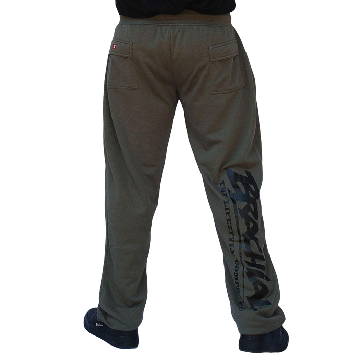 Brachial Tracksuit Trousers Lightweight - Military Green