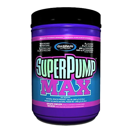 Gaspari Nutrition SuperPump Max 640g Grape Cooler