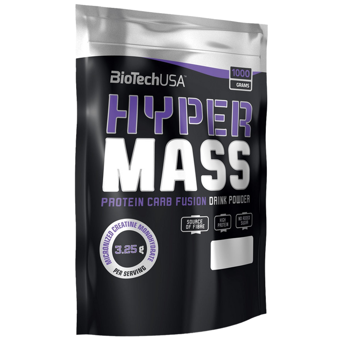 BioTechUSA Hyper Mass, Karamell-Cappuccino – 1000 Gramm