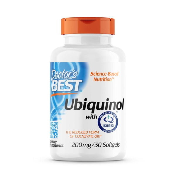 Doctor's Best Ubiquinol with Kaneka 200mg 30 Softgels | Premium Supplements at MYSUPPLEMENTSHOP