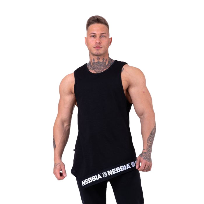 Nebbia Be Rebel!<br> Singlet 141 - Black