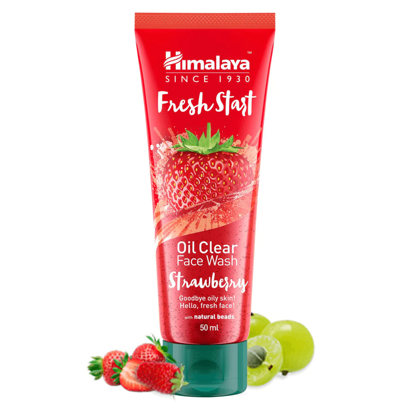 Himalaya Fresh Start Oil Clear Face Wash, Erdbeere – 100 ml.
