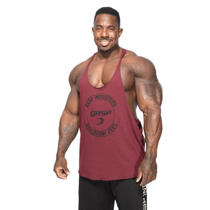 GASP Stringer Maroon - Large - Stringer at MySupplementShop by Gasp