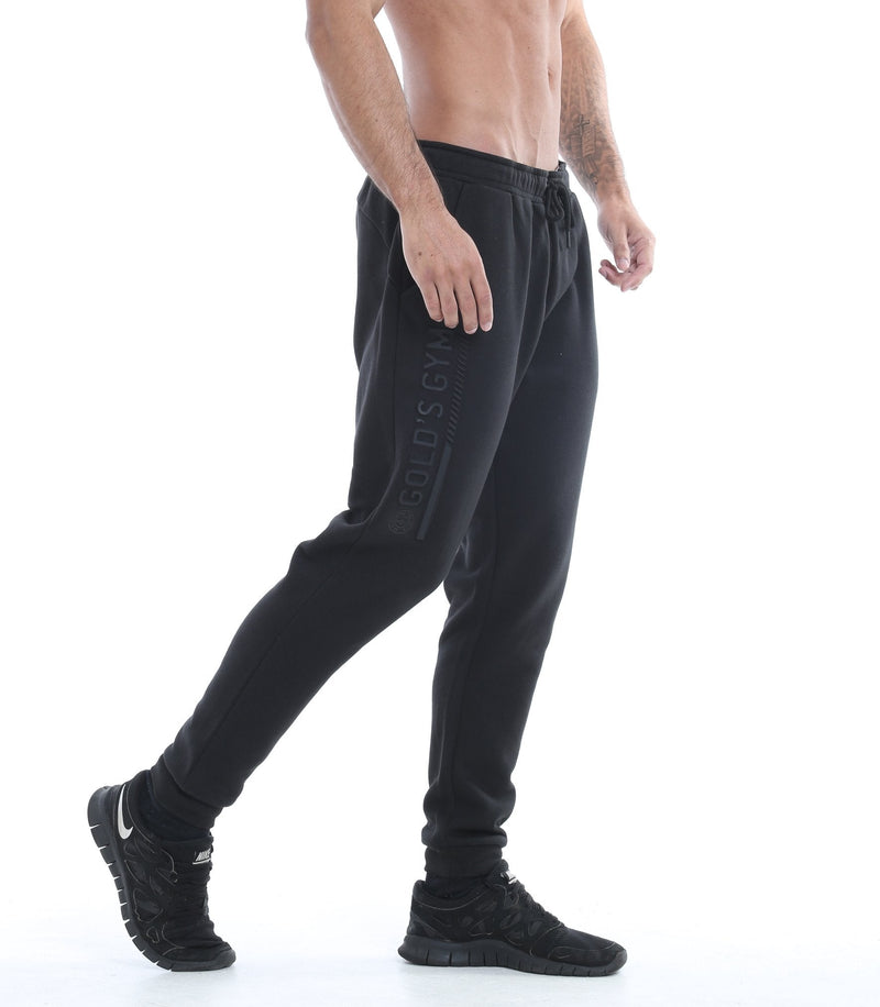 Gold's Gym Jog Pant with Embossed Print Black
