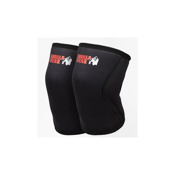 Gorilla Wear 7mm Knee Sleeves Black - Small - Wraps at MySupplementShop by GORILLA WEAR