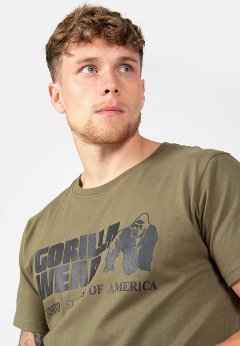 Gorilla Wear Classic T-Shirt Army Green