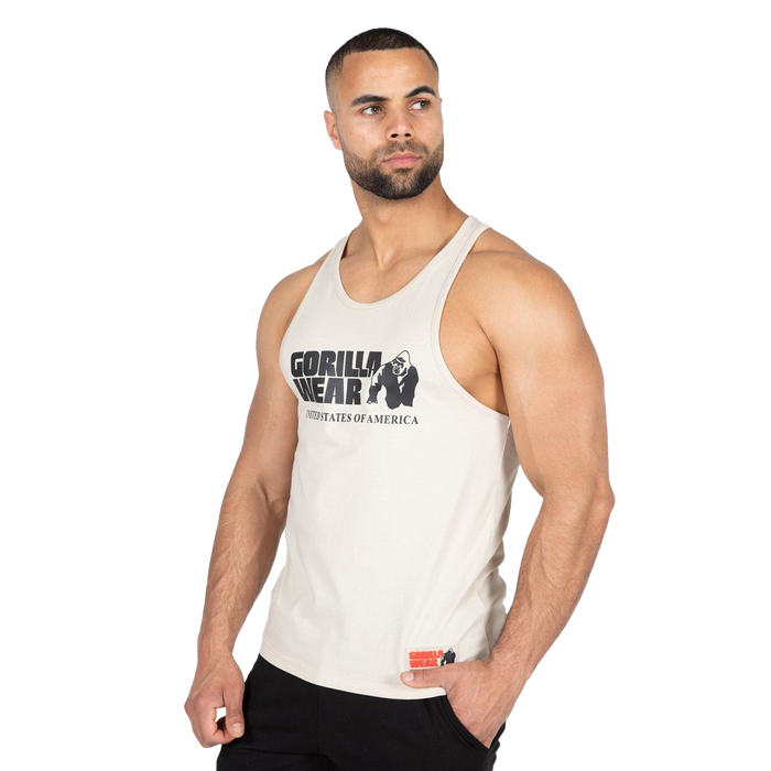 Gorilla Wear Classic Tank Top Beige