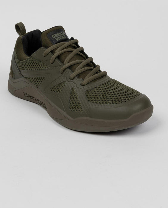 Gorilla Wear Gym Hybrids - Green/Green - EU 46 - Footwear at MySupplementShop by Gorilla Wear