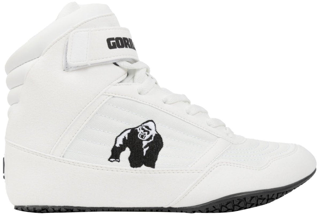 Gorilla Wear High Tops White - US10 / EU44 / UK9.5 - Footwear at MySupplementShop by Gorilla Wear