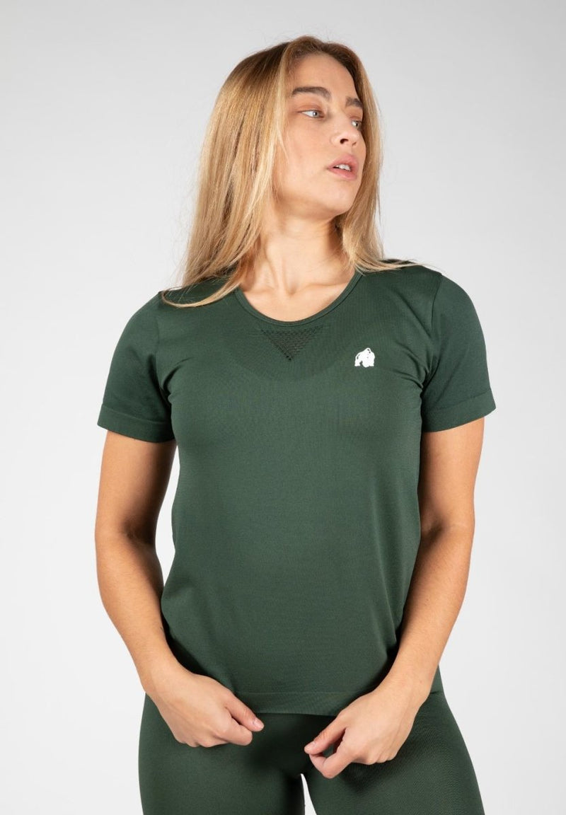 Gorilla Wear Neiro Seamless T-Shirt - Army Green