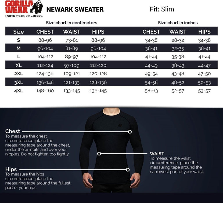 Gorilla Wear Newark Sweater - Black