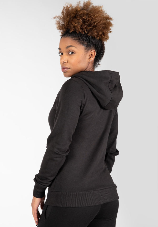 Gorilla Wear Pixley Zipped Hoodie - Black - Medium - Hoodie at MySupplementShop by Gorilla Wear