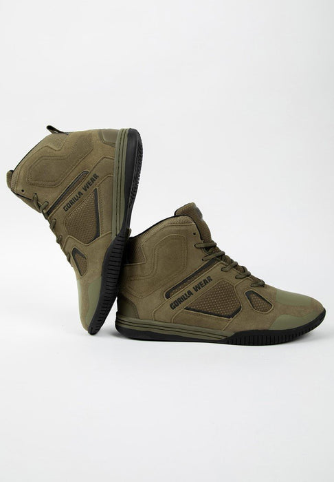 Gorilla Wear Troy High Tops - Army Green - EU 41 - High Tops at MySupplementShop by Gorilla Wear