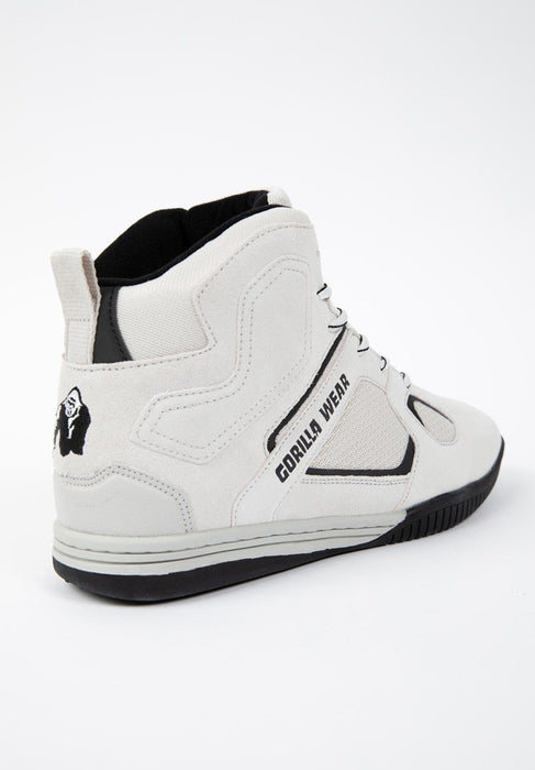 Gorilla Wear Troy High Tops - White - EU 42 - High Tops at MySupplementShop by Gorilla Wear