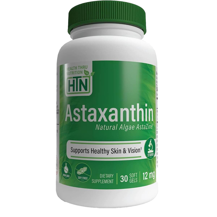 Health Thru Nutrition Astaxanthin, 12 mg – 30 Kapseln