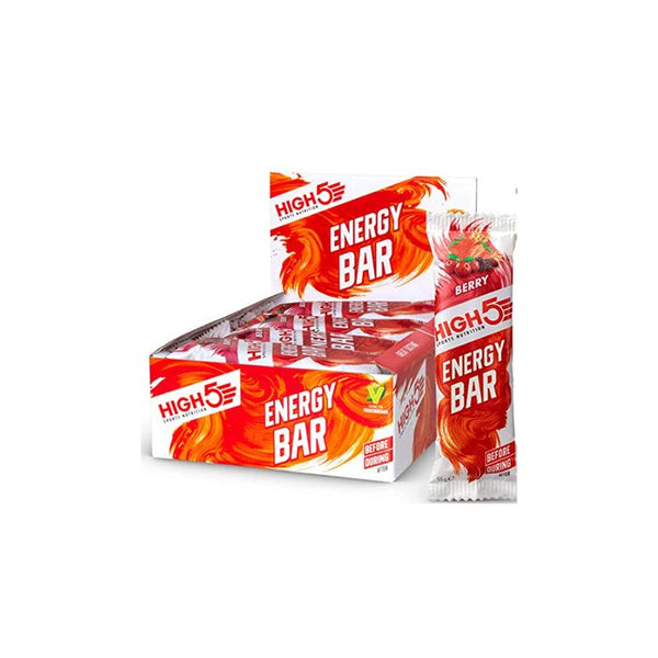 High5 Energy Bar 12 x 55g Bar - White Chocolate Raspberry - Endurance & Energy at MySupplementShop by HIGH5