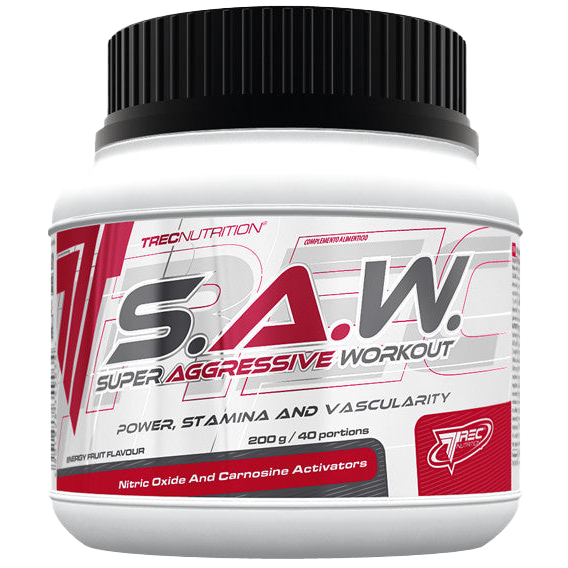 Trec Nutrition S.A.W. Powder, Blackcurrant Lemon - 200 grams