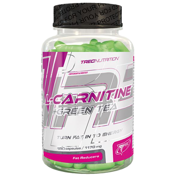 Trec Nutrition L-Carnitin + Grüner Tee – 180 Kapseln