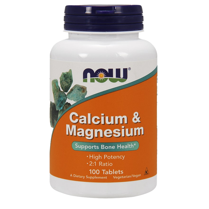 NOW Foods Calcium & Magnesium - 100 tablets