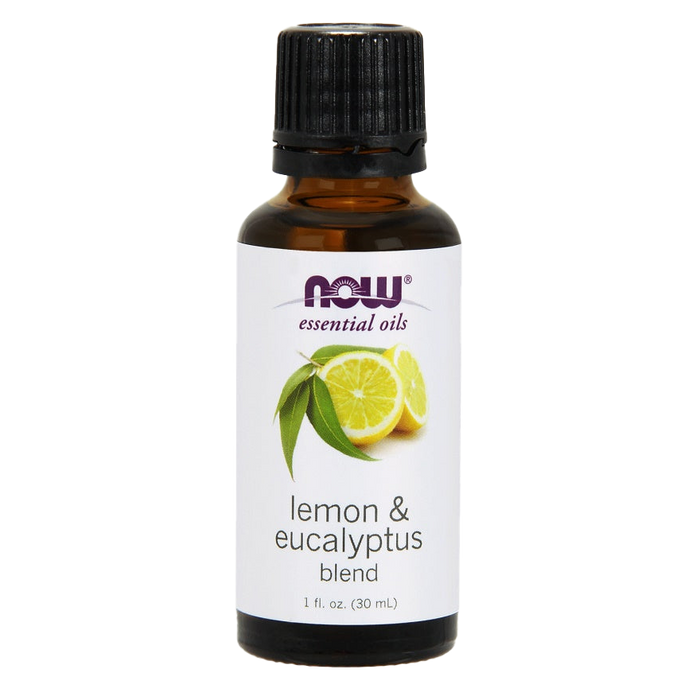 NOW Foods Essential Oil, Lemon & Eucalyptus Blend - 30 ml.