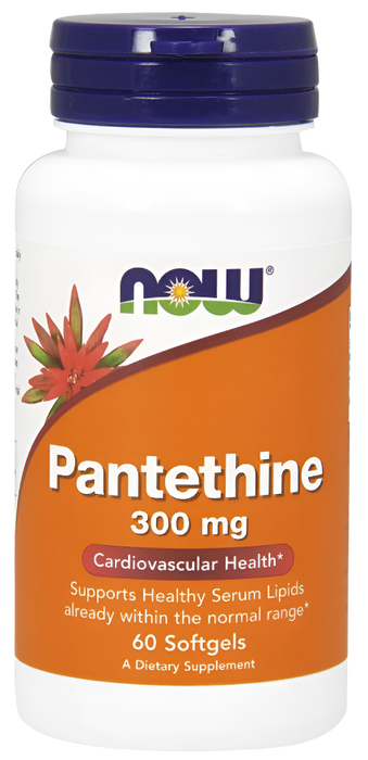 NOW Foods Pantethine, 300 mg – 60 Kapseln