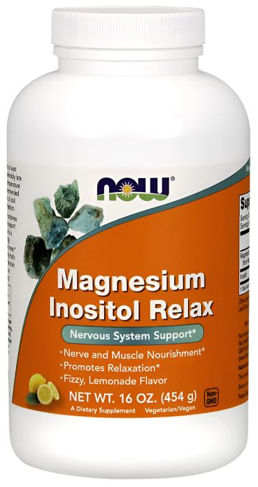 NOW Foods Magnesium Inositol Relax Powder - 454g