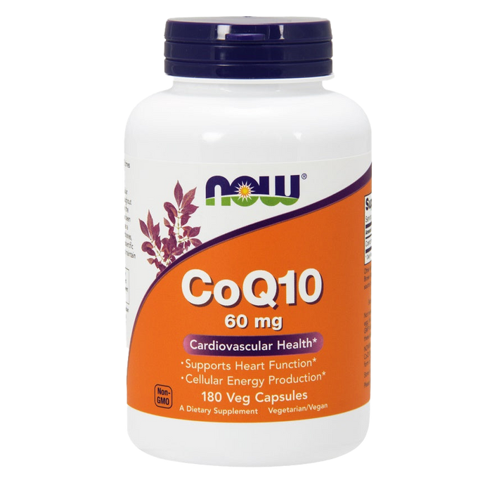 NOW Foods CoQ10, 60 mg – 180 Kapseln