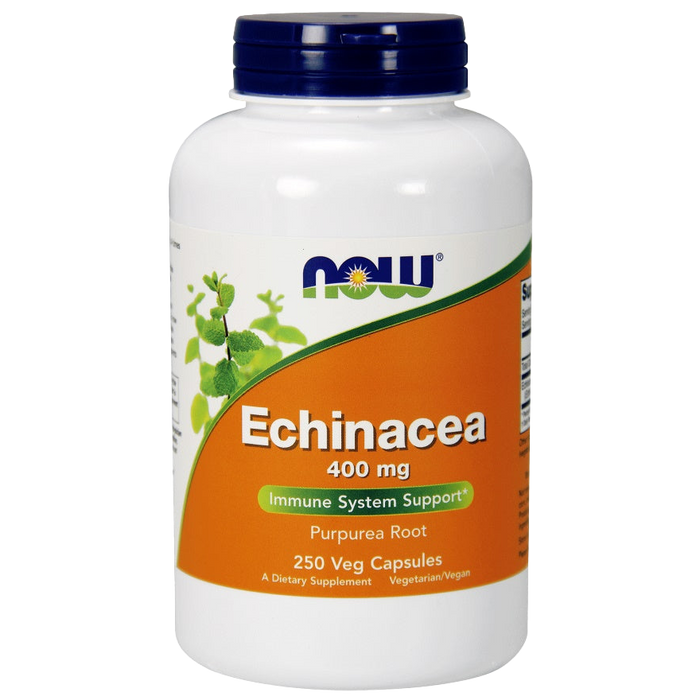 NOW Foods Echinacea, 400mg - 250 vcaps