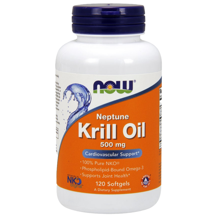 NOW Foods Neptun-Krillöl, 500 mg – 120 Kapseln