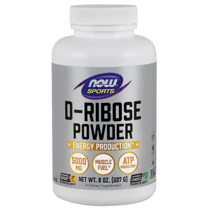 NOW Foods D-Ribose, Pulver – 227 g