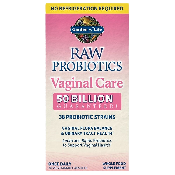 Garden of Life Raw Probiotics Vaginal Care 30 vcaps