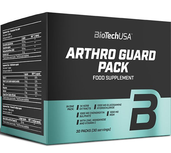 BioTechUSA Arthro Guard Pack 30 packs for Joint Support | Premium Nutritional Supplement at MYSUPPLEMENTSHOP