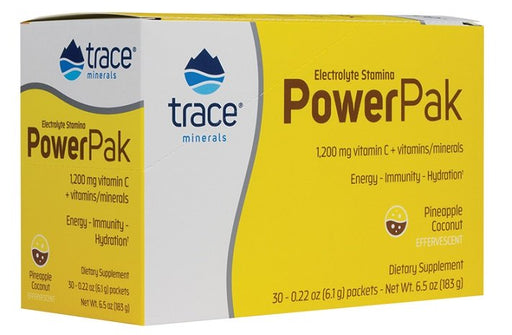 Trace Minerals Electrolyte Stamina Power Pak, Pineapple Coconut - 30 packets