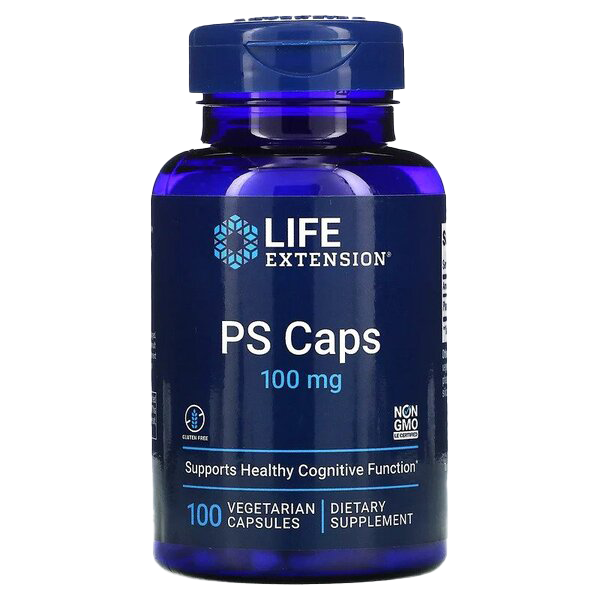 Life Extension PS Caps, 100 mg – 100 Vcaps