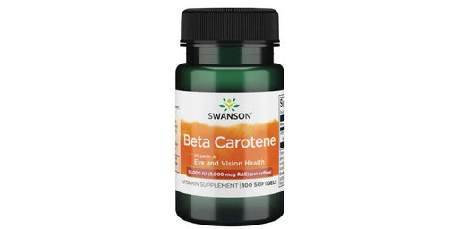 Swanson Beta-Carotene (Vitamin A), 10 000 IU - 250 softgels | Top Rated Sports Supplements at MySupplementShop.co.uk