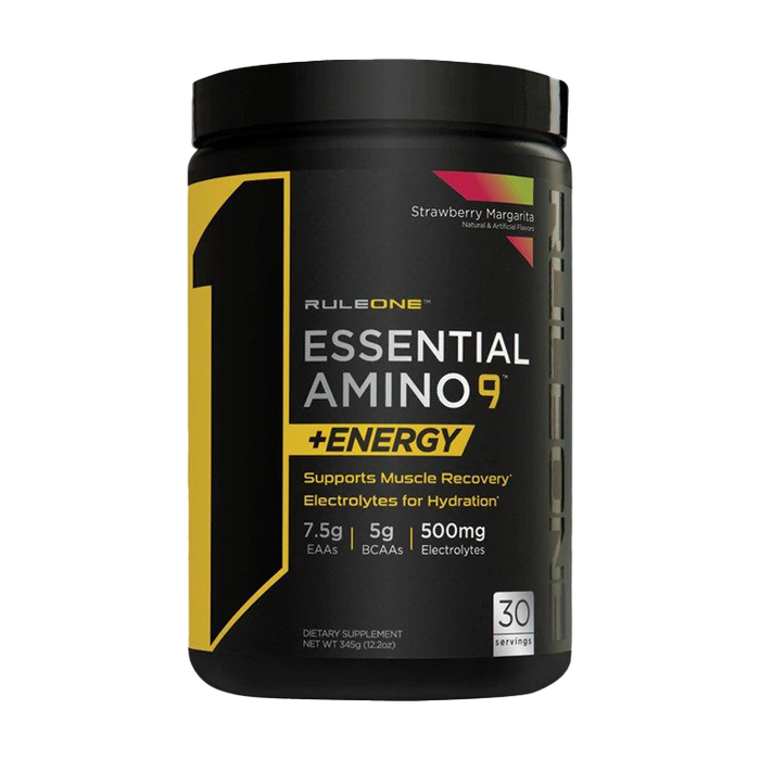 Rule One Essential Amino 9 + Energy, Pfirsich-Mango – 345 Gramm